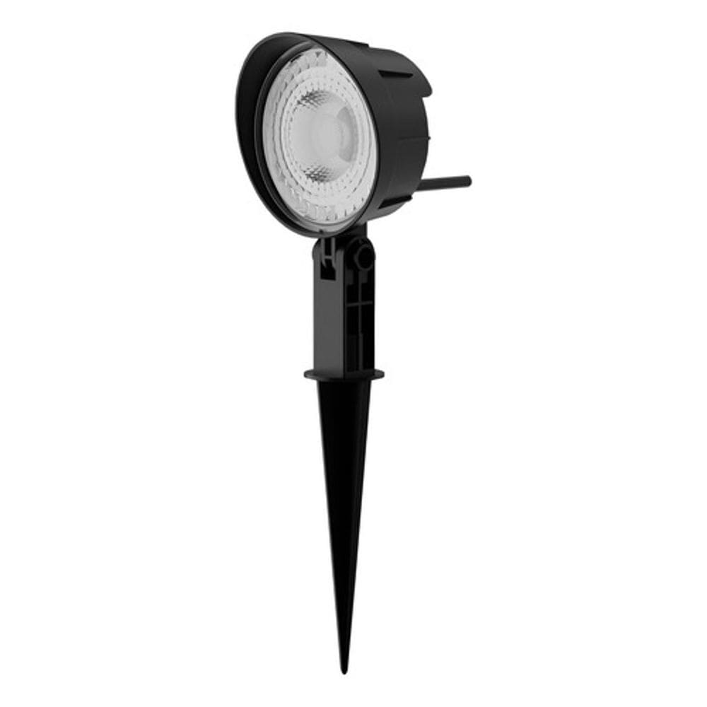 Espeto Spot Eletrico Preto 3W Luz Amarela E Verde Inspire
