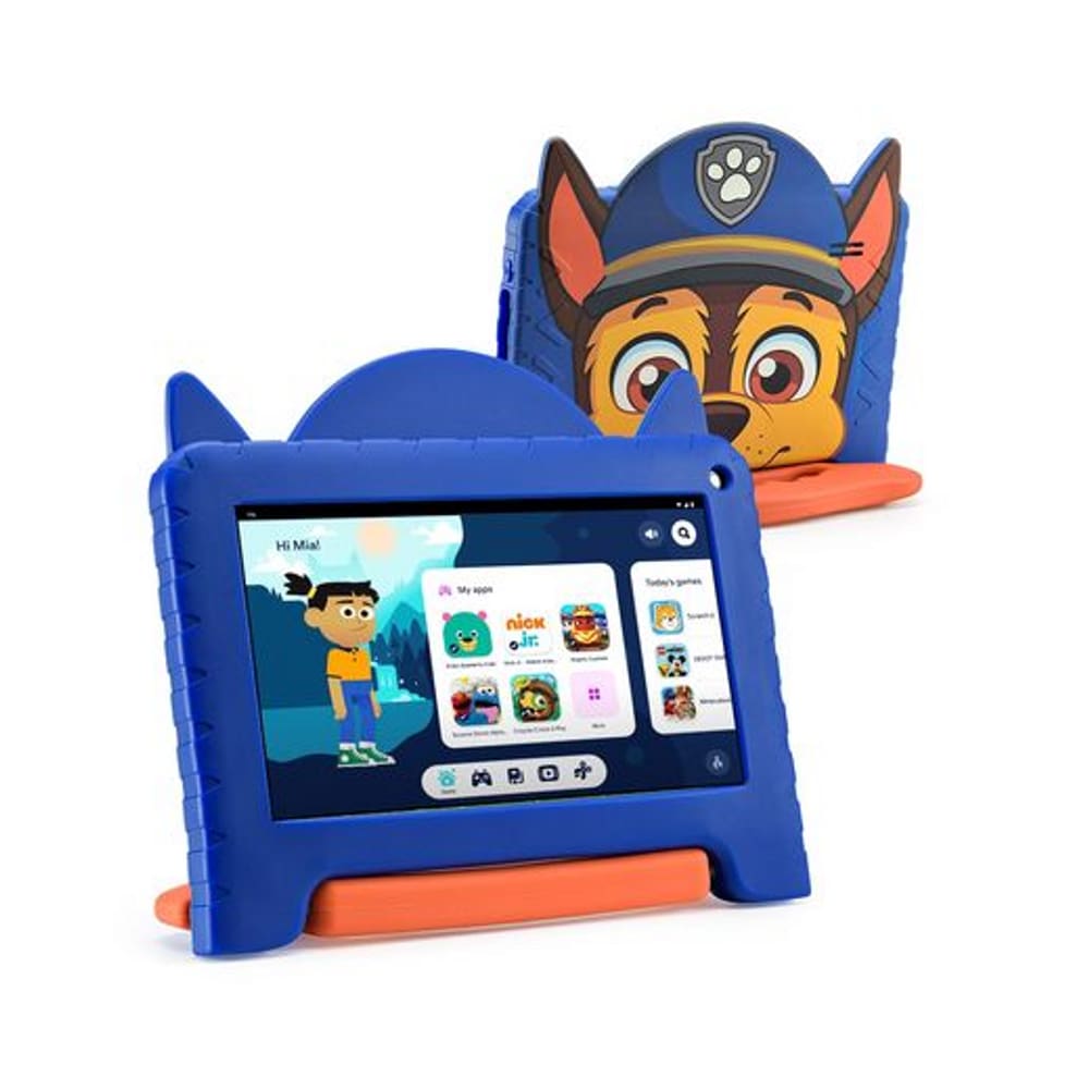 Tablet Infantil Multilaser NB421 Patrulha Canina Chase Tela 7” Wi-Fi 64GB 4GB RAM Azul