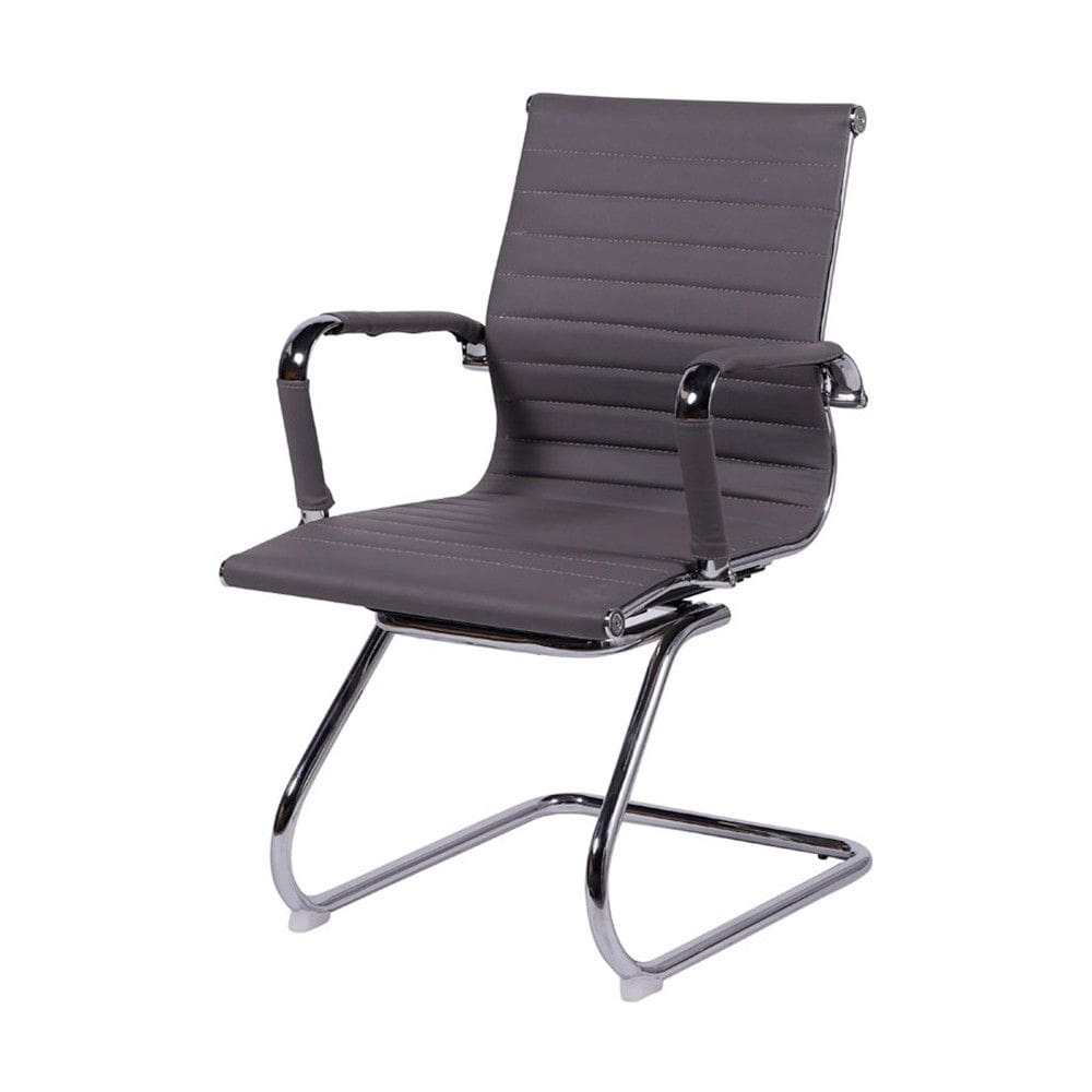 Cadeira OR-3301 em Corino com Base Fixa OR Design