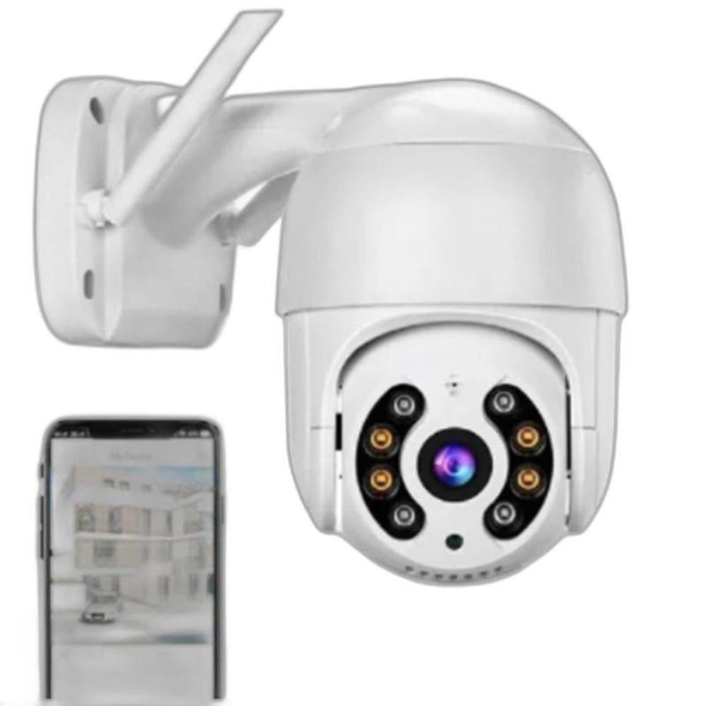 Câmera Ip Wifi Gira 320 Ptz Dome Prova De Água Segurança