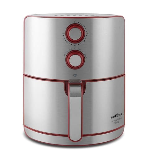 imagem-Air Fryer Britânia 4,6L Antiaderente 1500W BFR46VI 110V