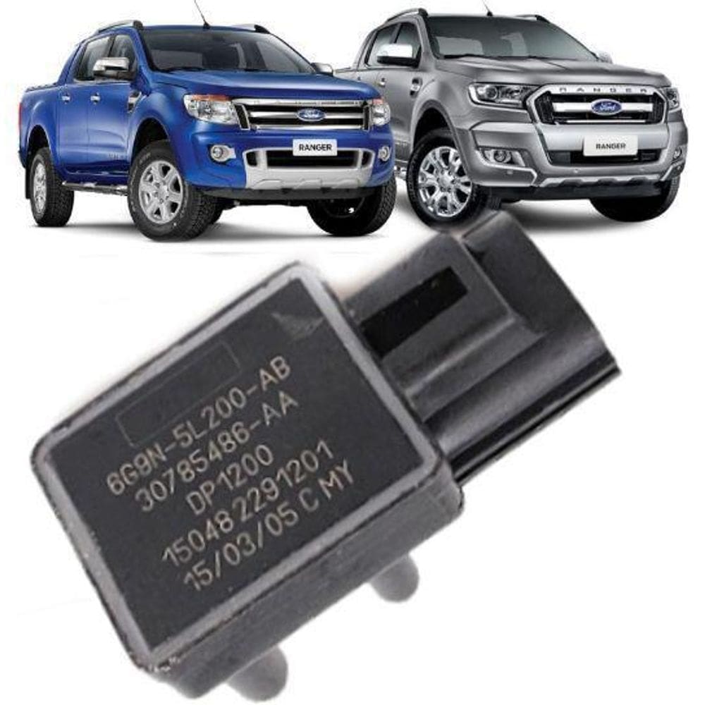 Sensor Dpf Recirculacao Escape Ranger E Transit Diesel 2013