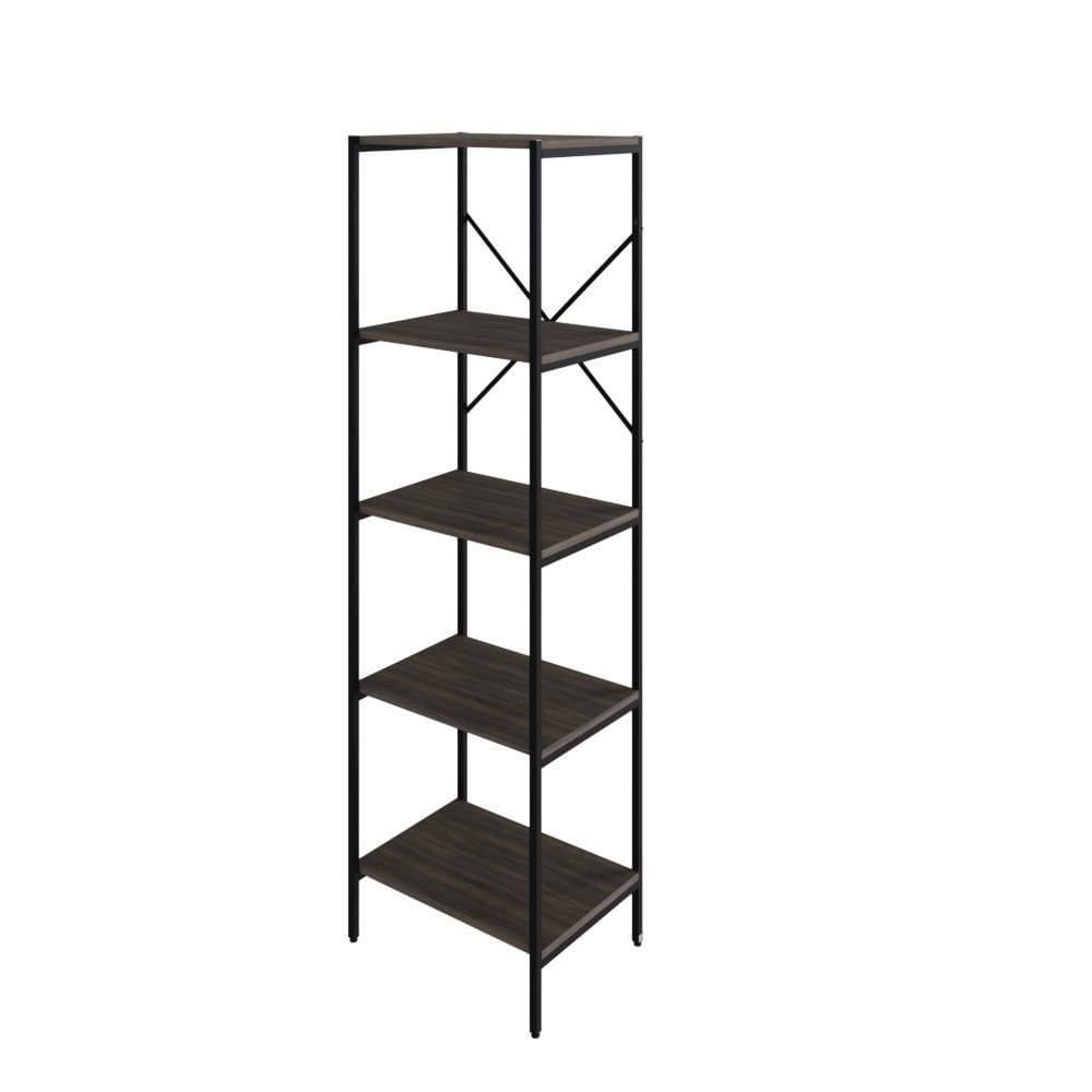 Estante C/05 Prateleiras 152x45x33cm Tub Tueh1545 Nogal - Nogal /