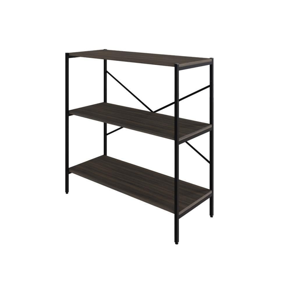 Estante C/03 Prateleiras 84x80x33cm Tub Tueh883 Nogal - Nogal /