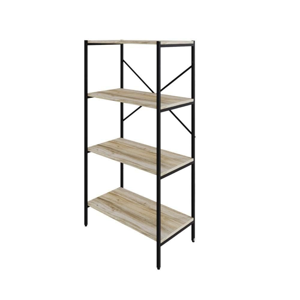 Estante C/04 Prateleiras 118x60x33cm Tub Tueh1164 Carvalho - Carvalho /