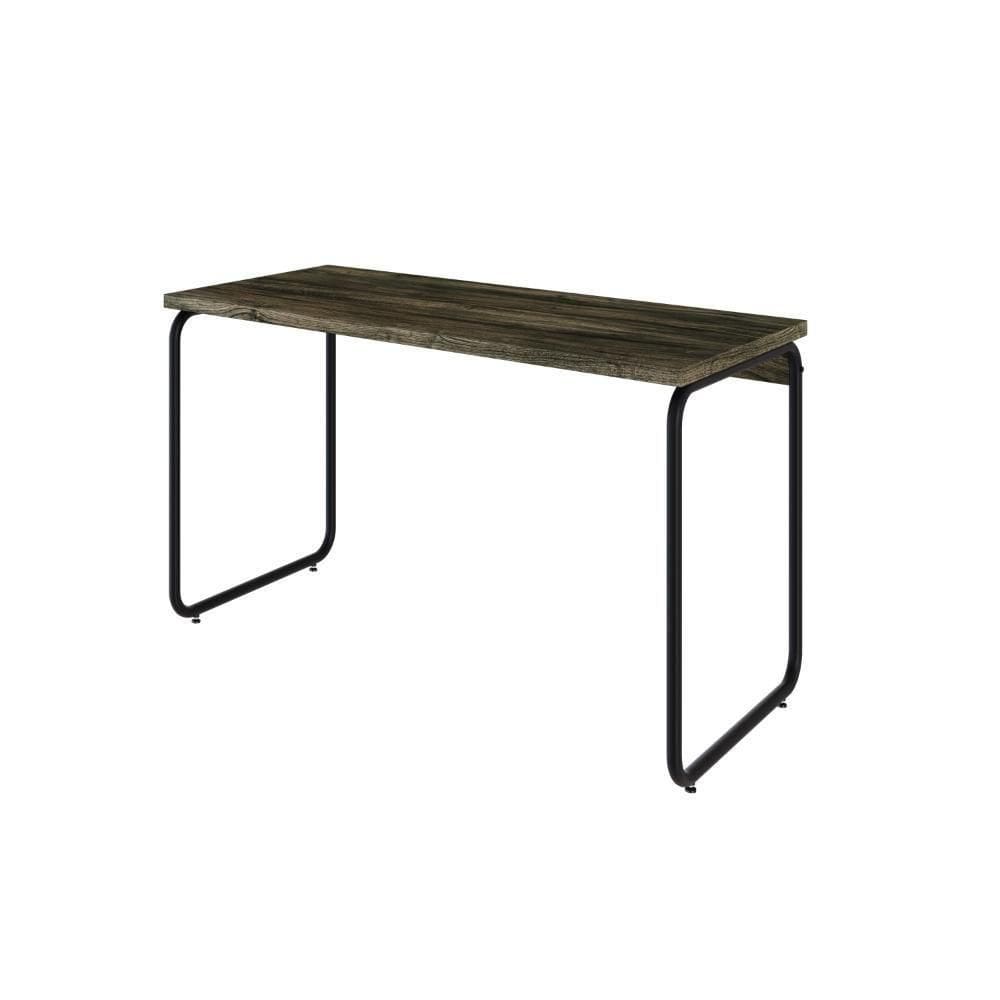 Mesa Office 120x60x75cm Round Carvalho Dark - Carvalho Dark -