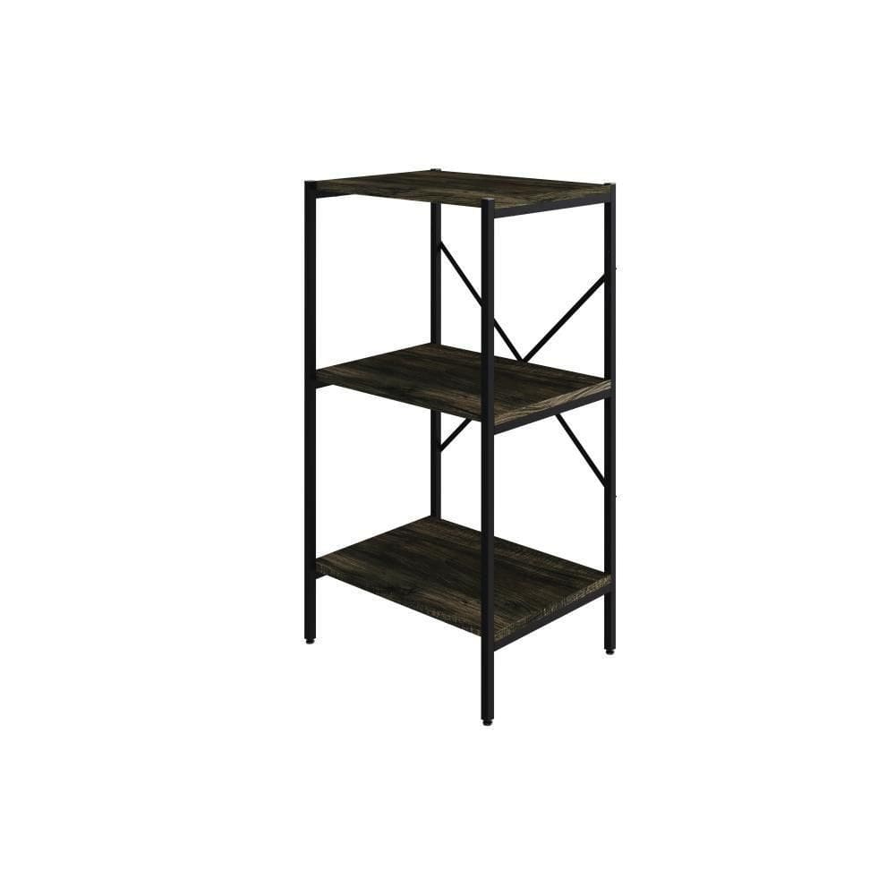 Estante C/03 Prateleiras 84x45x33cm Tub Tueh843 Carvalho Dark - Carvalho Dark /