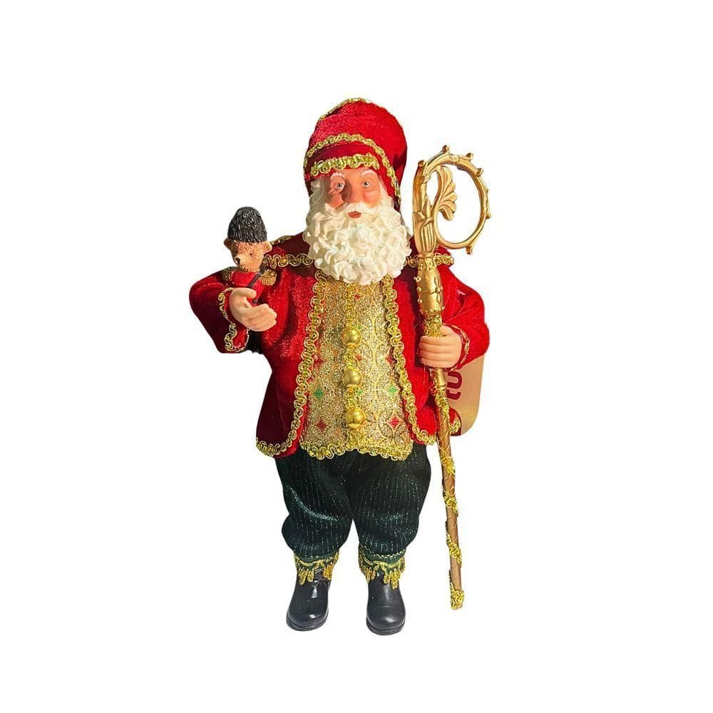 Papai Noel Colection Rei 30cm 30274