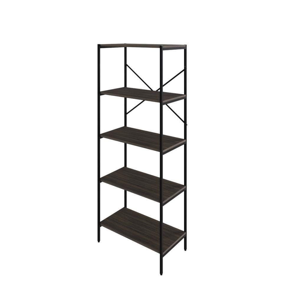 Estante C/05 Prateleiras 152x60x33cm Tub Tueh1565 Nogal - Nogal /