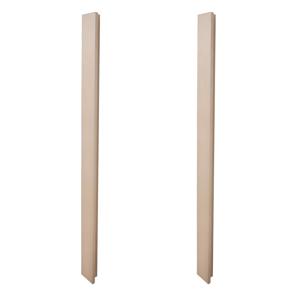 Kit 2 Arandela Led Linear 72Cm Indireta 220V 3000K Champgne