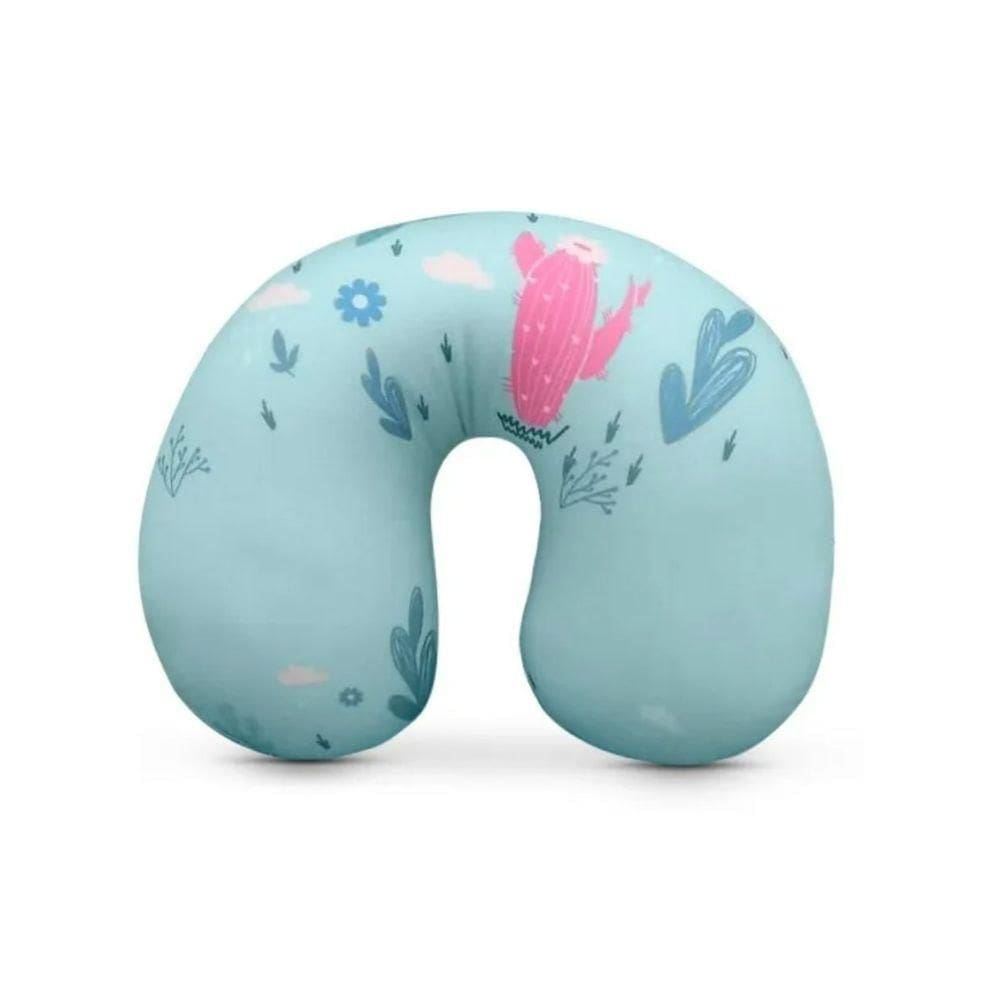 Almofada Protetora De Pescoço Para Bebês Baby Style Azul