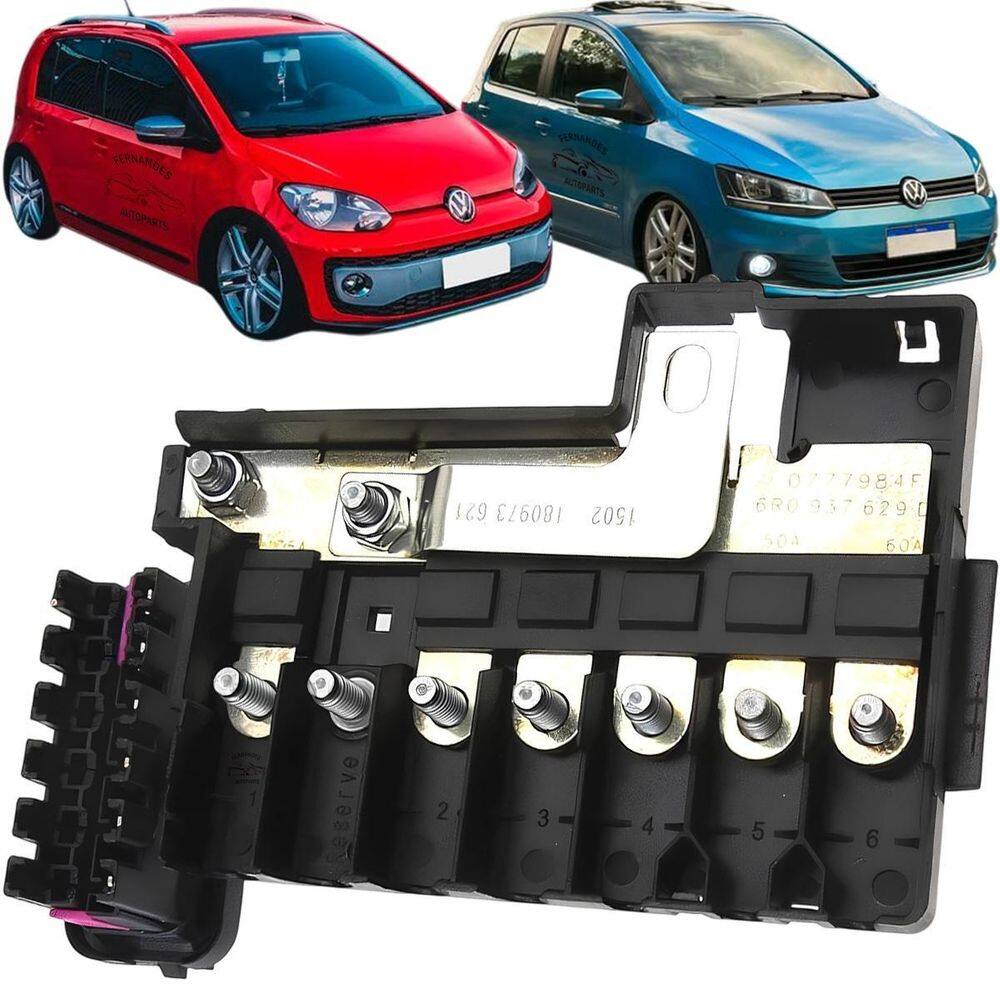 Caixa Suporte Fusível Polo Bateria Vw Fox Up Tsi 6R0937550A