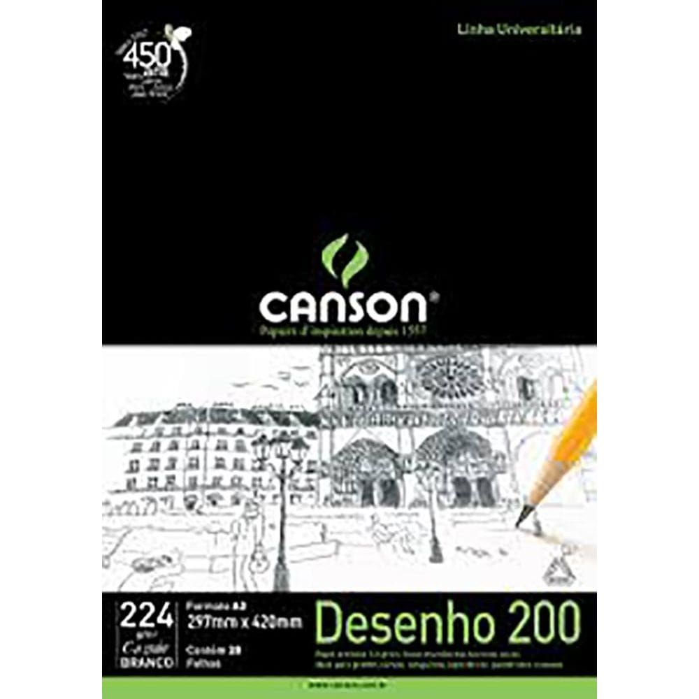 Bloco A3 Canson 224 G