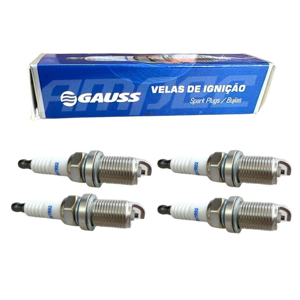 Kit Jogo 4 Velas Ignição Vw 1.0 1.6 Gol Fox Parati Saveiro