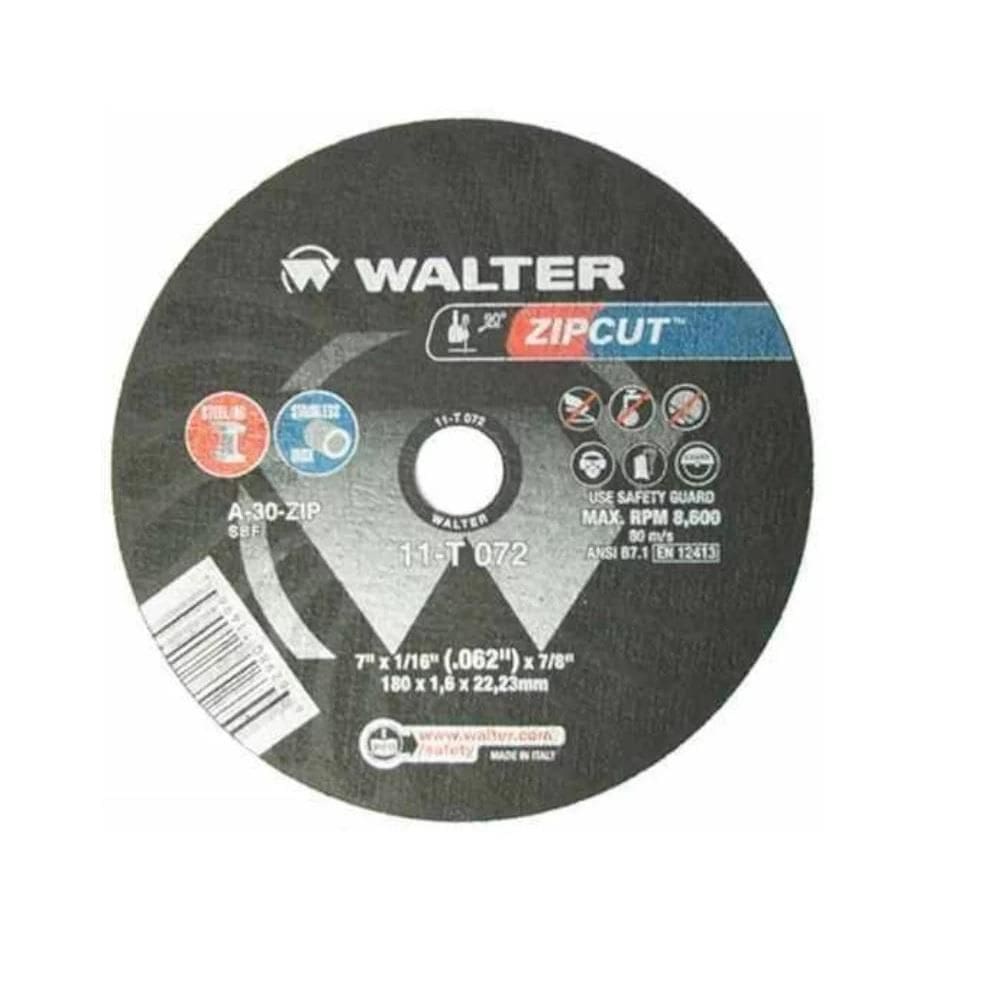 Disco Corte Zipcut 7 X1/16X7/8 11T072 Walter