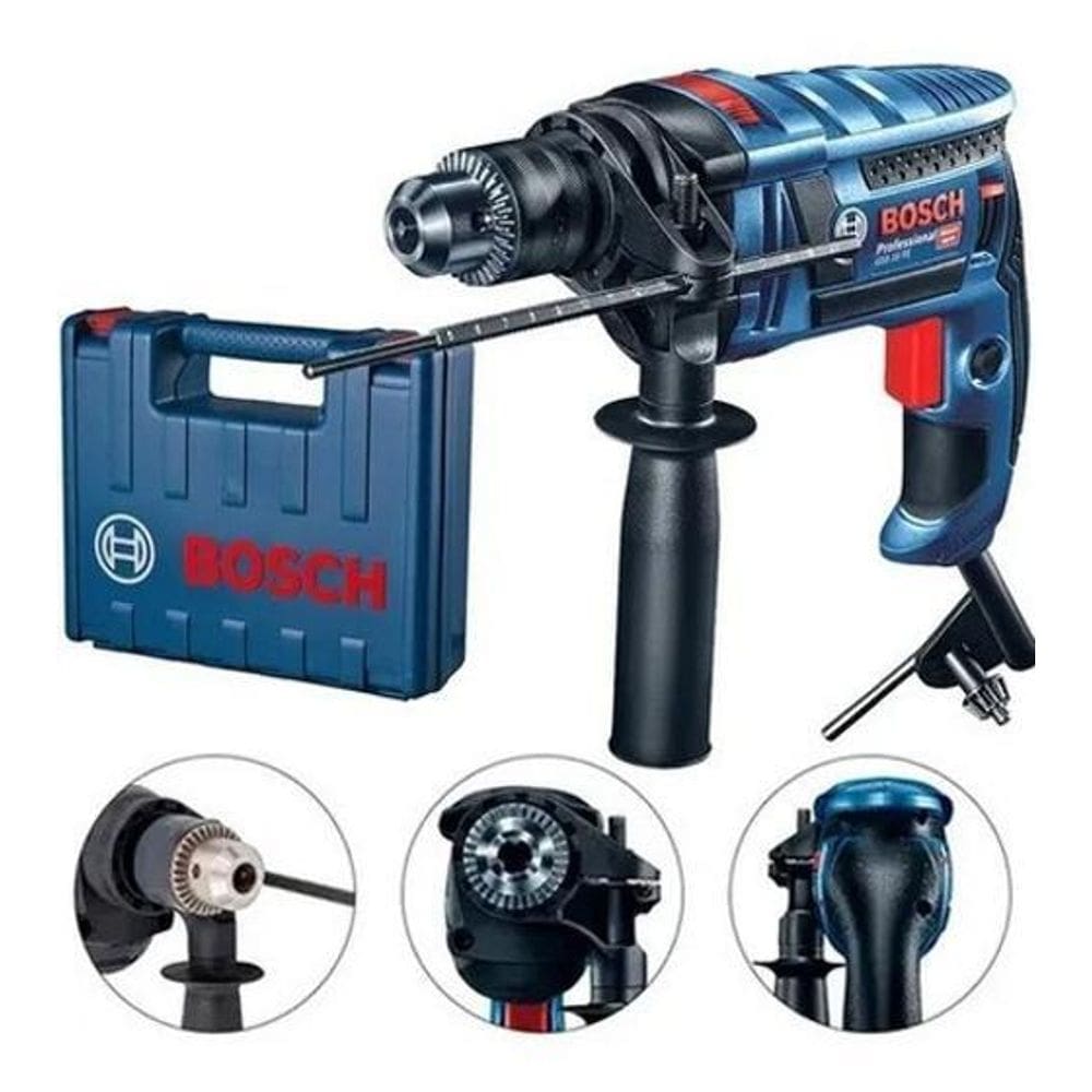 Furadeira Martelete Impacto 13Mm Bosch Gsb 16 Re 850W 220V