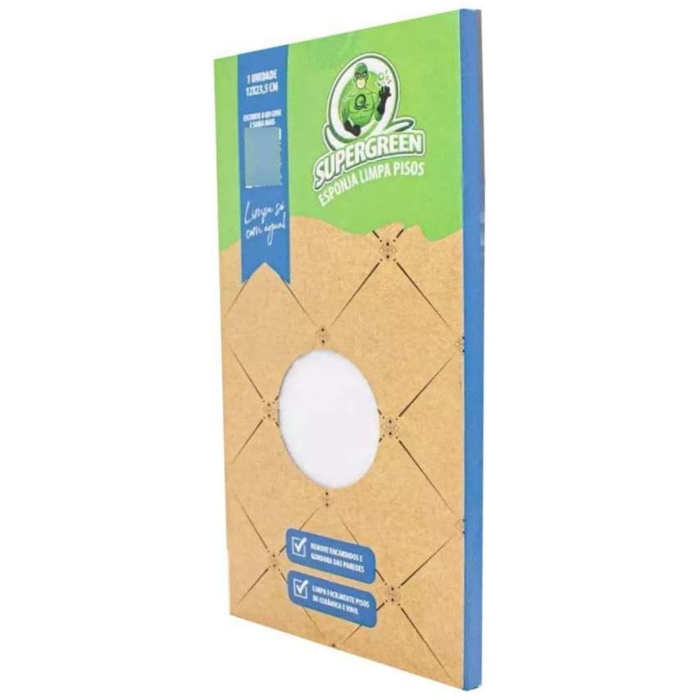 Esponja Mágica Limpa Pisos Akora Supergreen