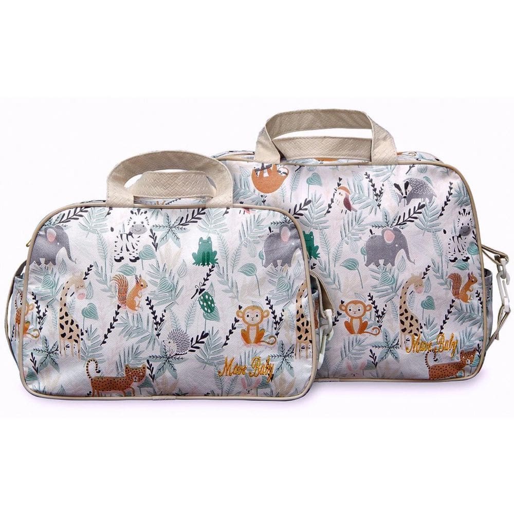 Kit Bolsas Maternidade Mave Baby Floresta Bege