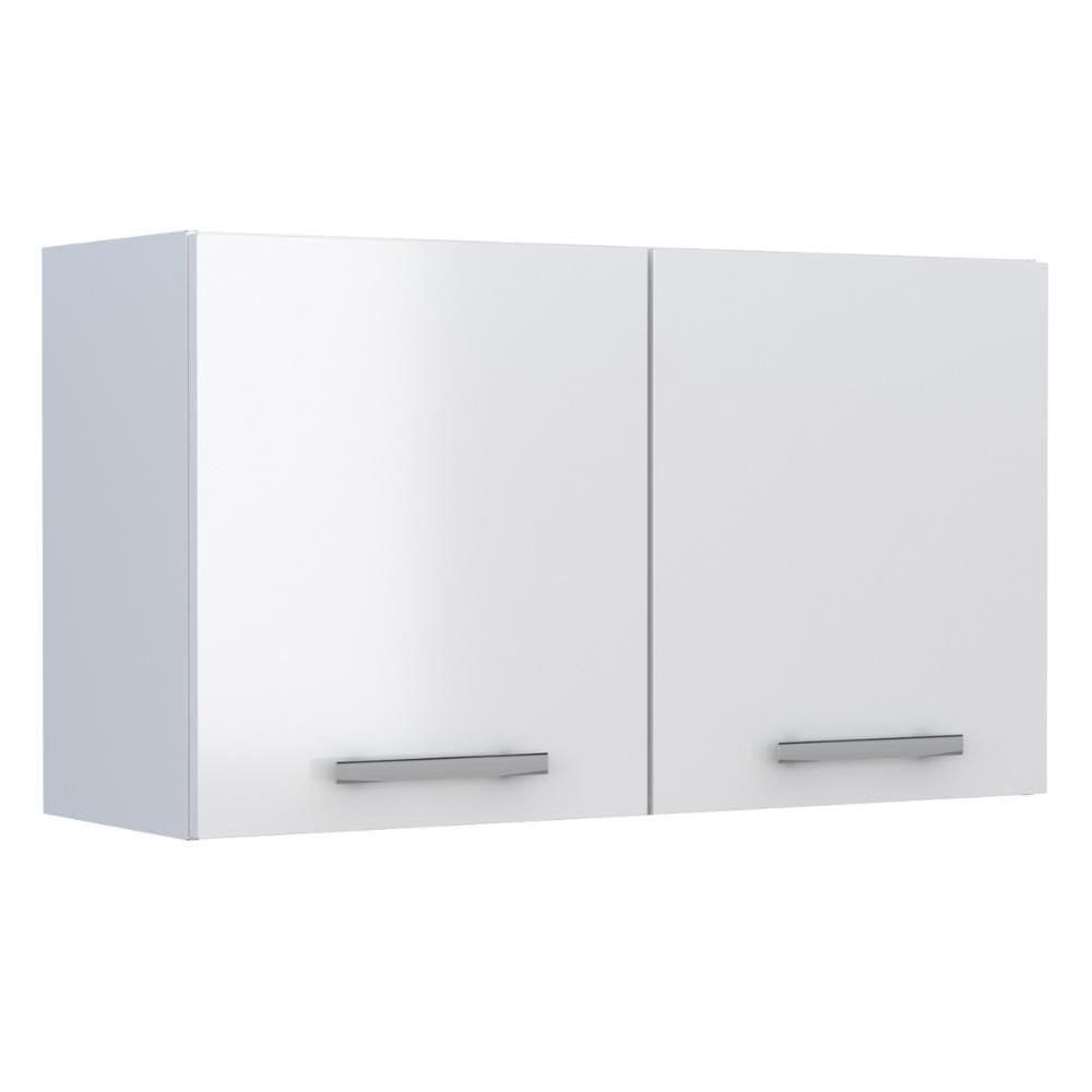 Armário Aéreo Com 2 Porta Araci Branco