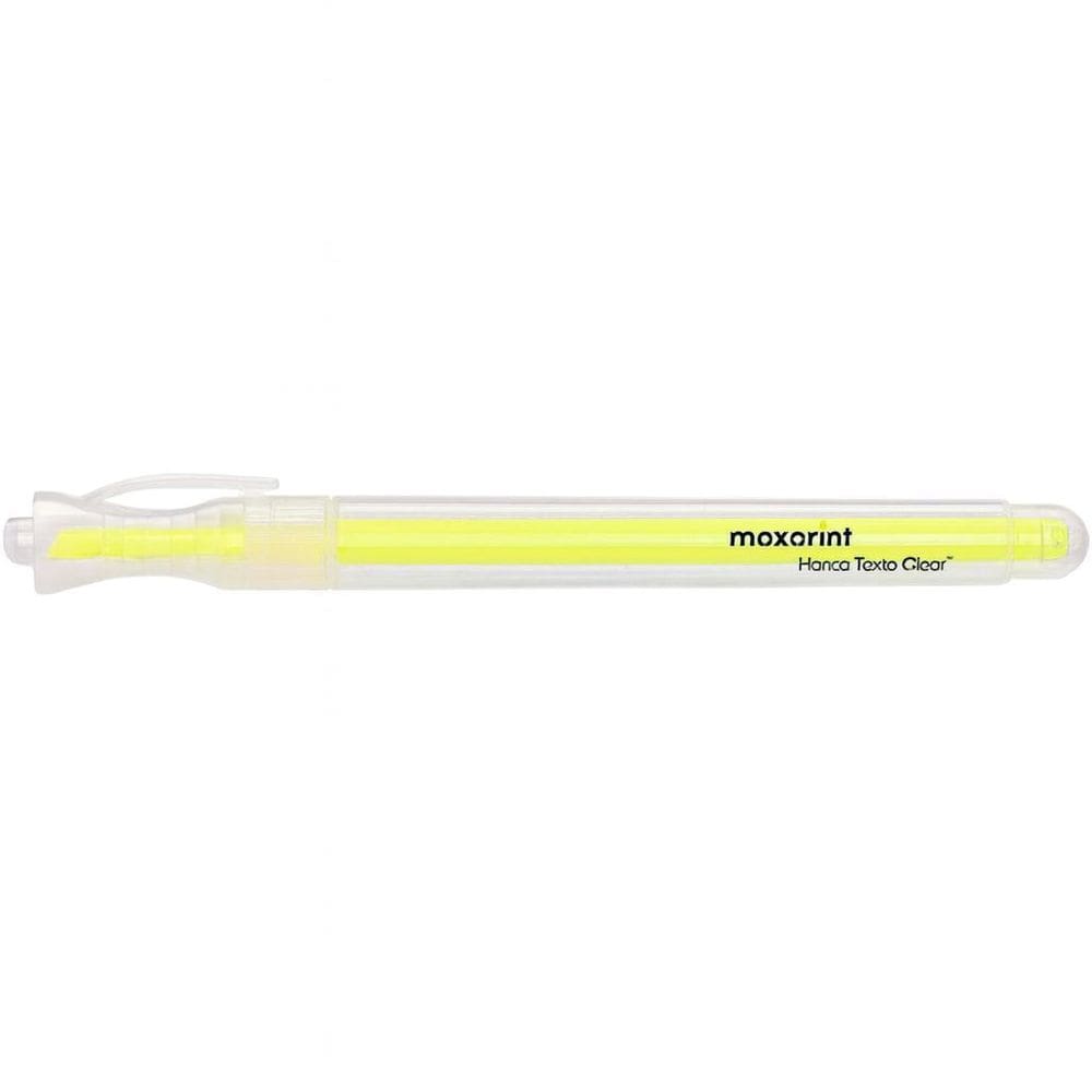 Caneta Marca Texto Maxprint Clear Amarela Unidade