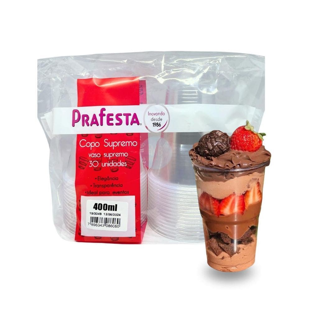 Kit 150 Copos Cristal Para Eventos 400Ml Descartavel Luxo