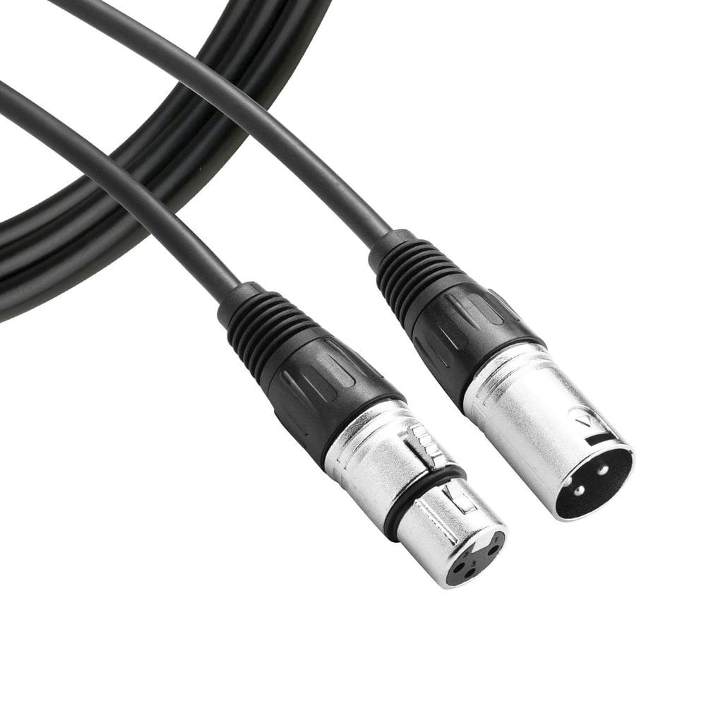 Cabo Microfone Xlr Canon Macho E Fêmea Balanceado 10 Metros