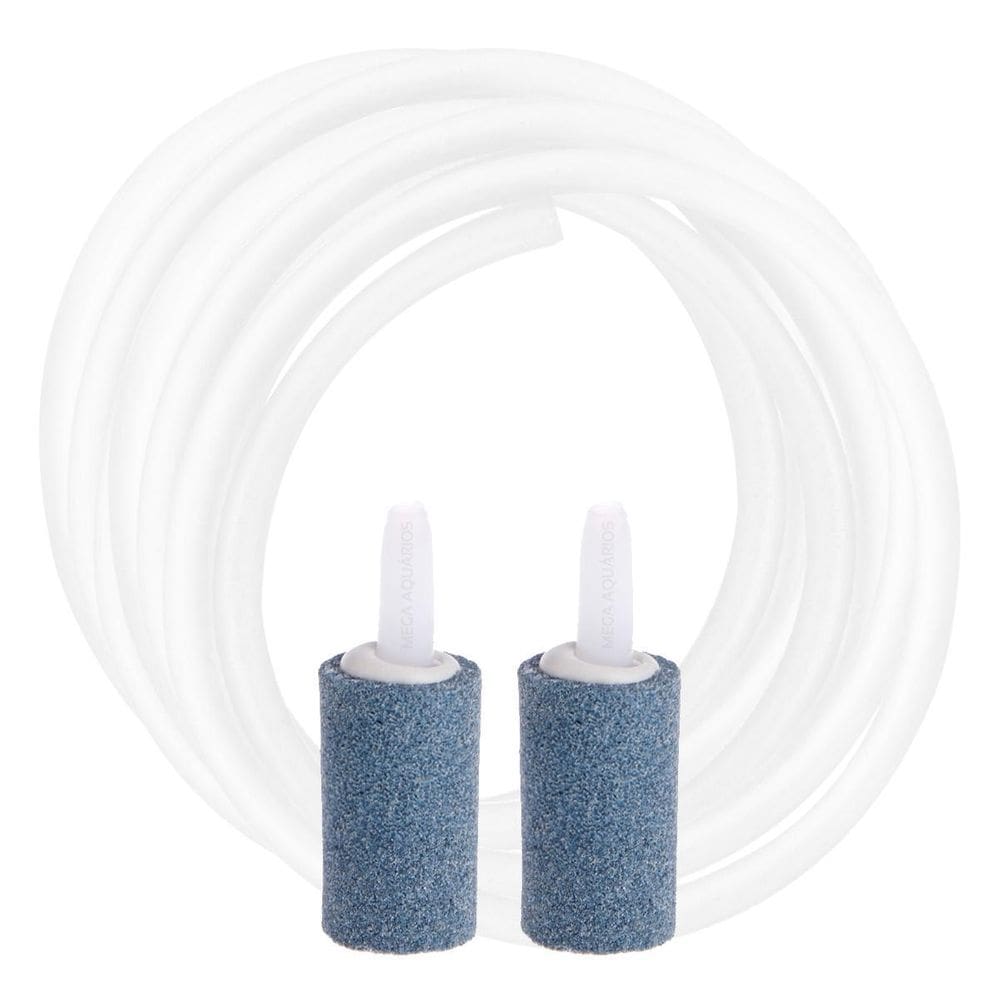 Kit Para Compressor Ar 2 Saídas Pedra Porosa 5M Mangueira