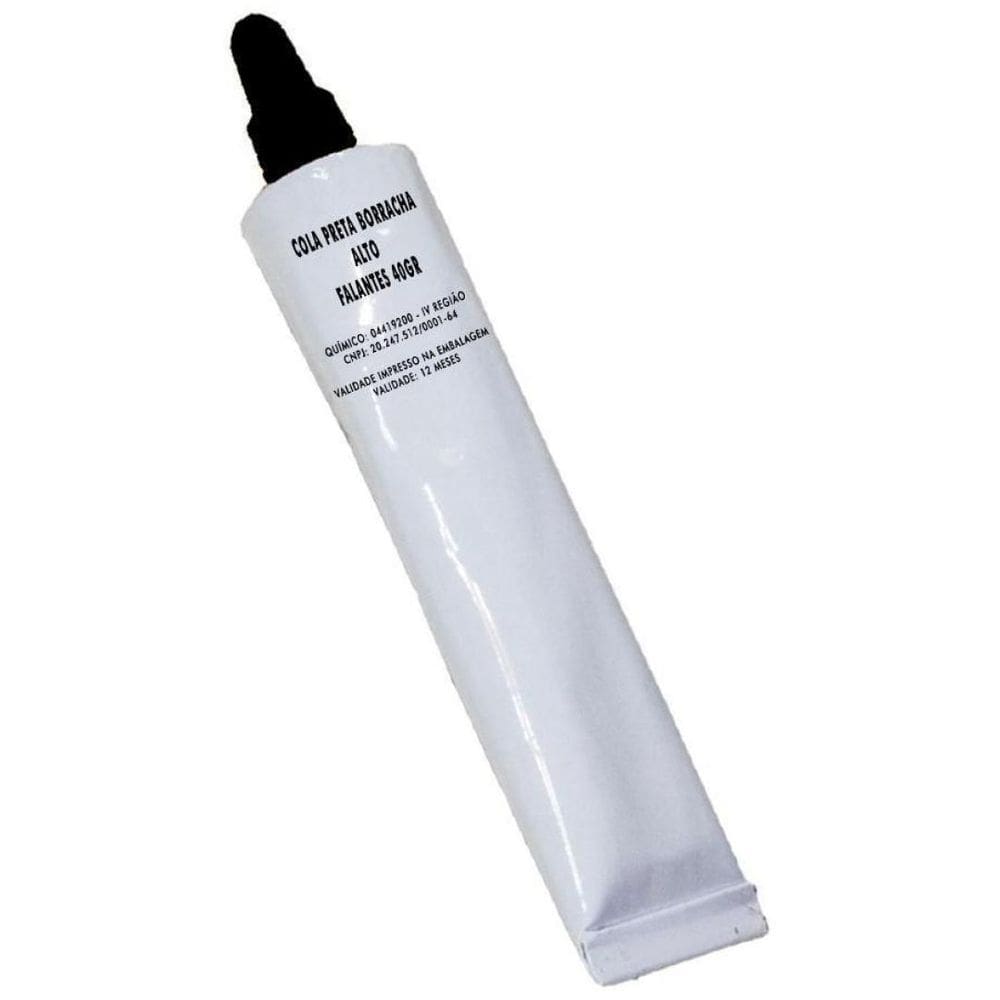 Cola Preta Borracha Alto Falantes 40Gr