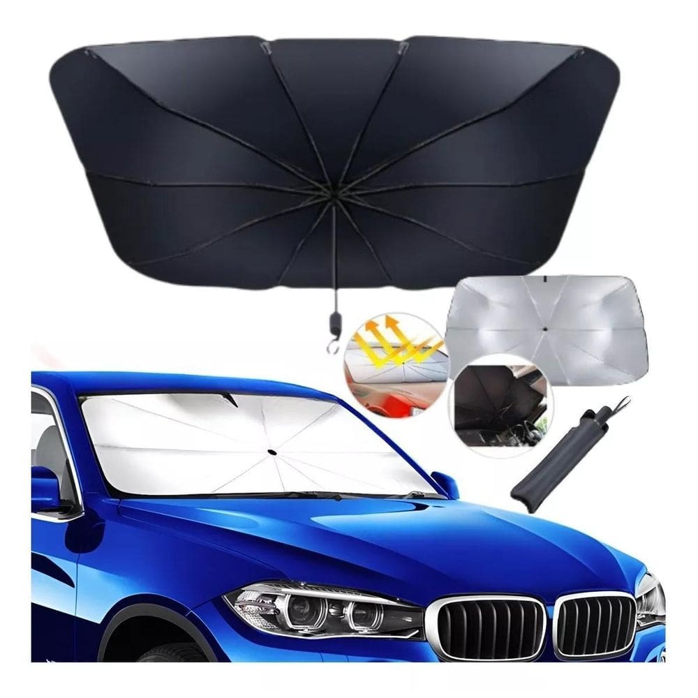 Protetor Solar Parabrisa Sol Parasol Quebrasol Carro Guarda