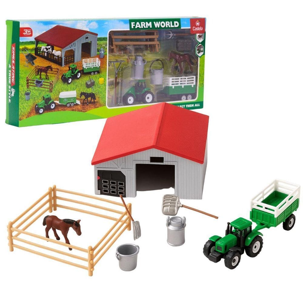 Brinquedo Conjunto Cenário Fazendinha Cbs0677 - Castela
