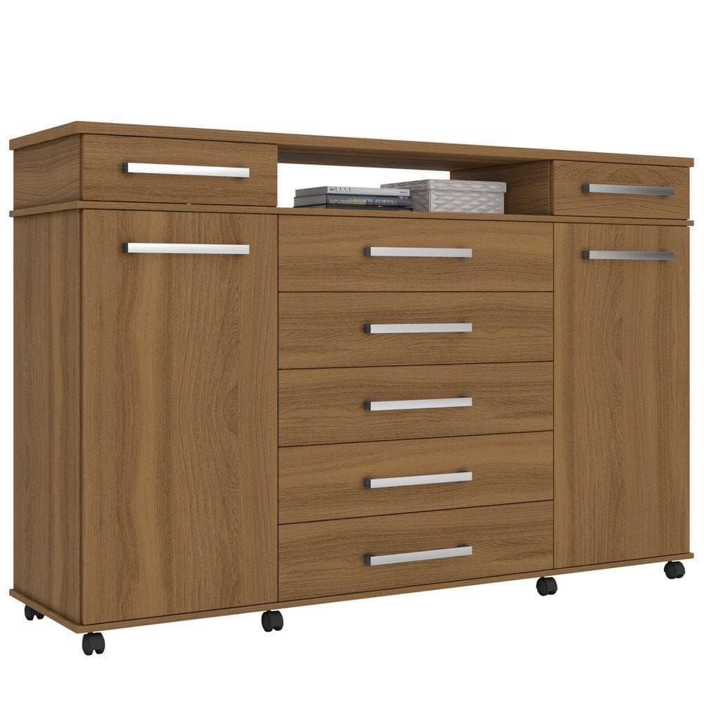 Cômoda P/ Quarto 2Pts 7Gav London D02 Amendola Touch