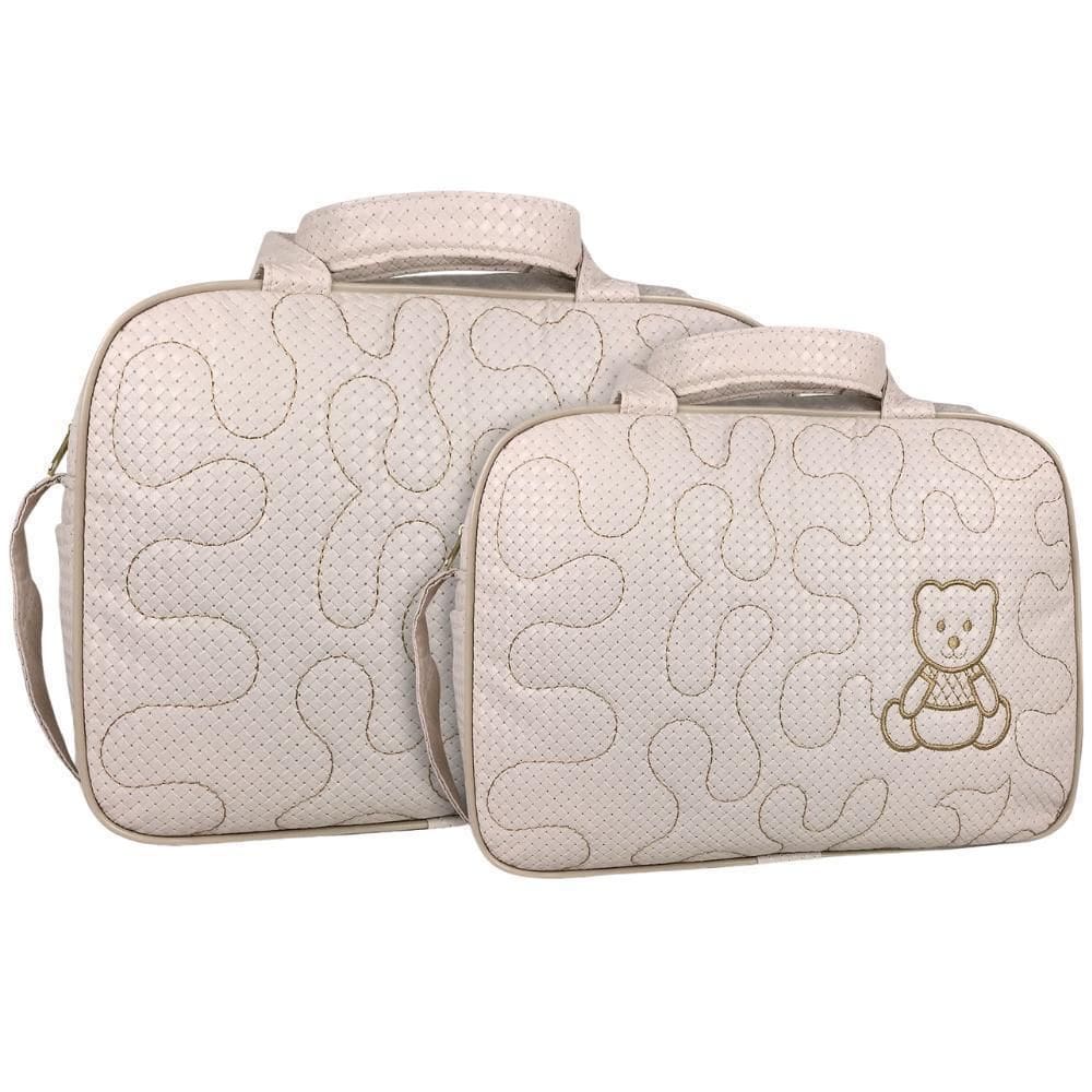 Kit Bolsas Maternidade Mave Baby Comfort Bege