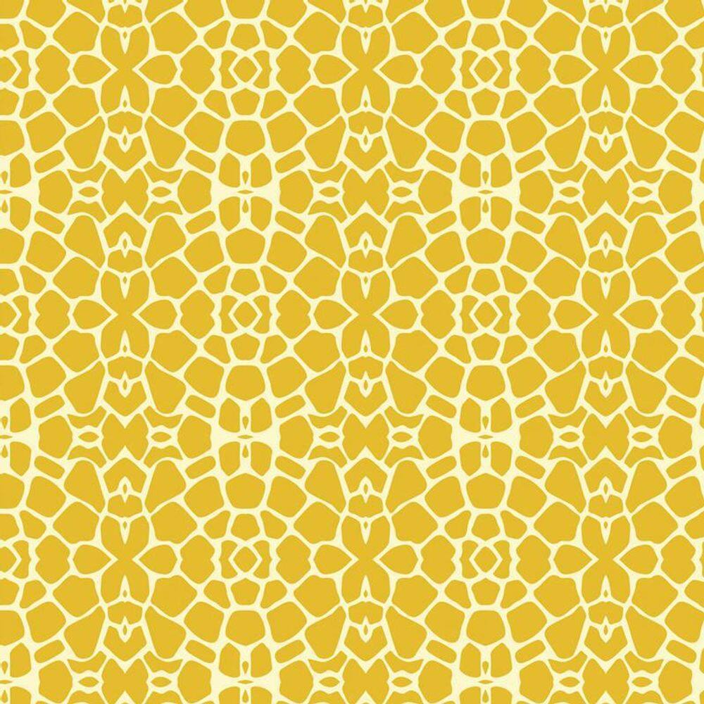 Papel De Parede Adesivo Textura Amarelo Ouro Sala Quarto