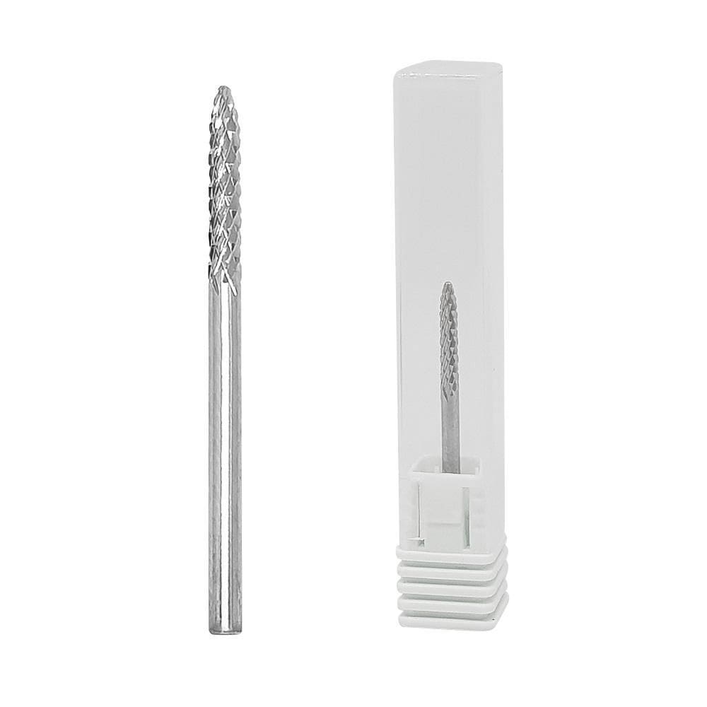 Broca Tungstênio P/Lixa Elétrica Motor Small Flame Prata