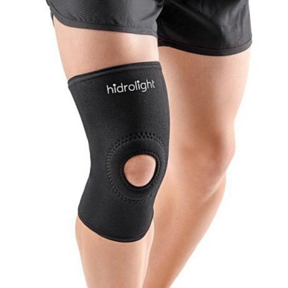 Joelheira Articulada Joelho Reforço Patelar Longa Orifício M