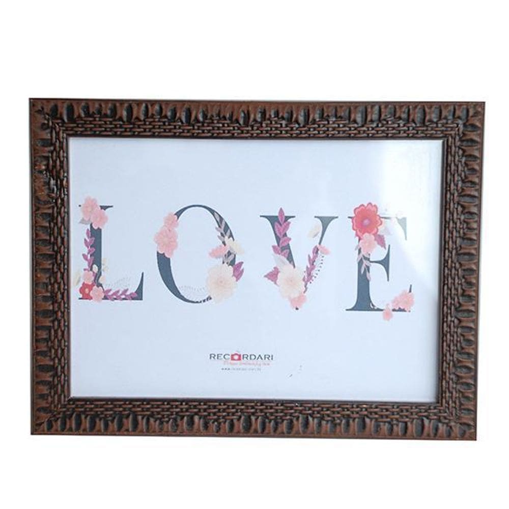 Porta Retrato 20X25 Madeira Vintage 20 Mm Recordario 100/08