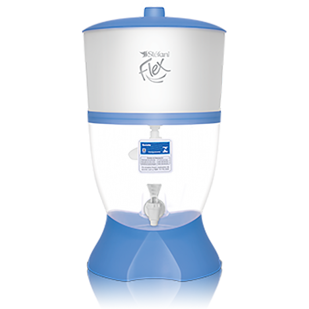 Filtro Para Água Flex - 01 Vela - 06 Litros - Azul