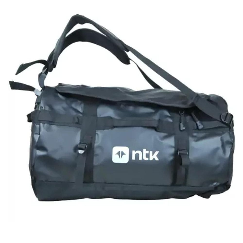 Mochila Duffle Bag 70L Preta Para Viagens Camping Nautika