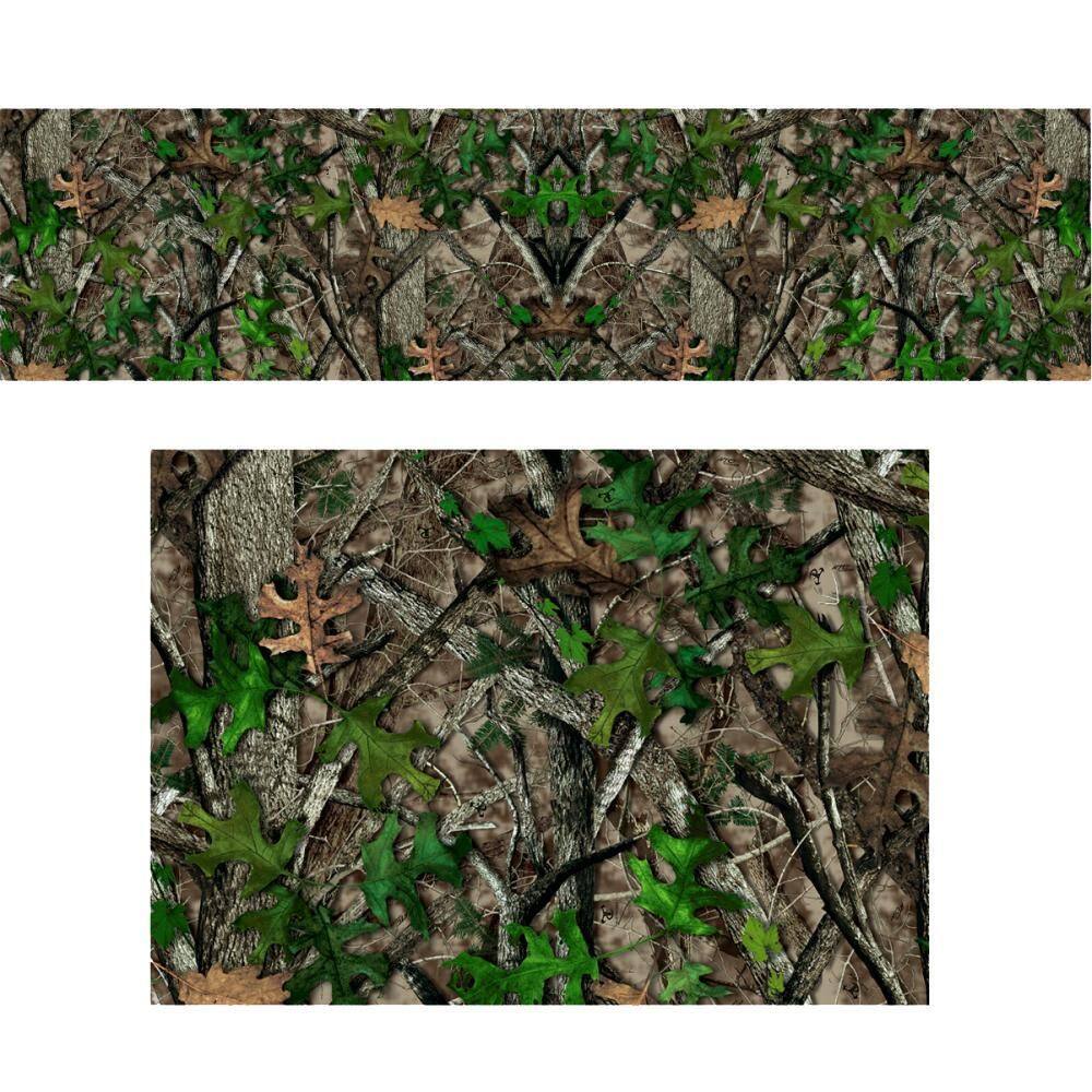 Adesivo Camuflado - Htc Green Timber Florestal Marrom 200X50