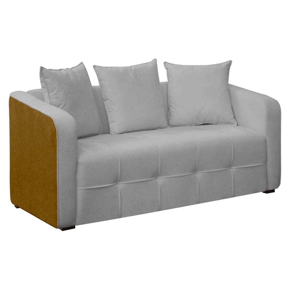 Sofá Orgânico Tokio 2 Lugares 165cm Bouclê Facto