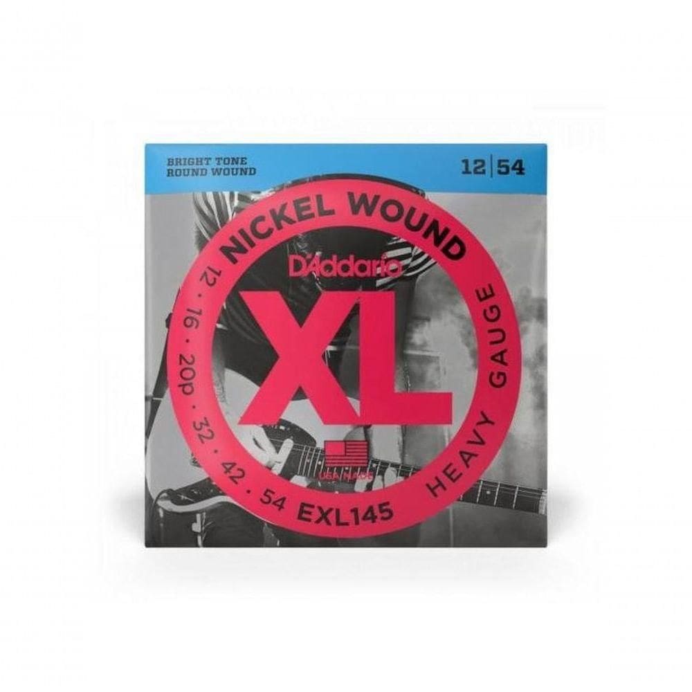 Encordoamento Guitarra .012-.044 Xl Nickel Exl145 D Addario