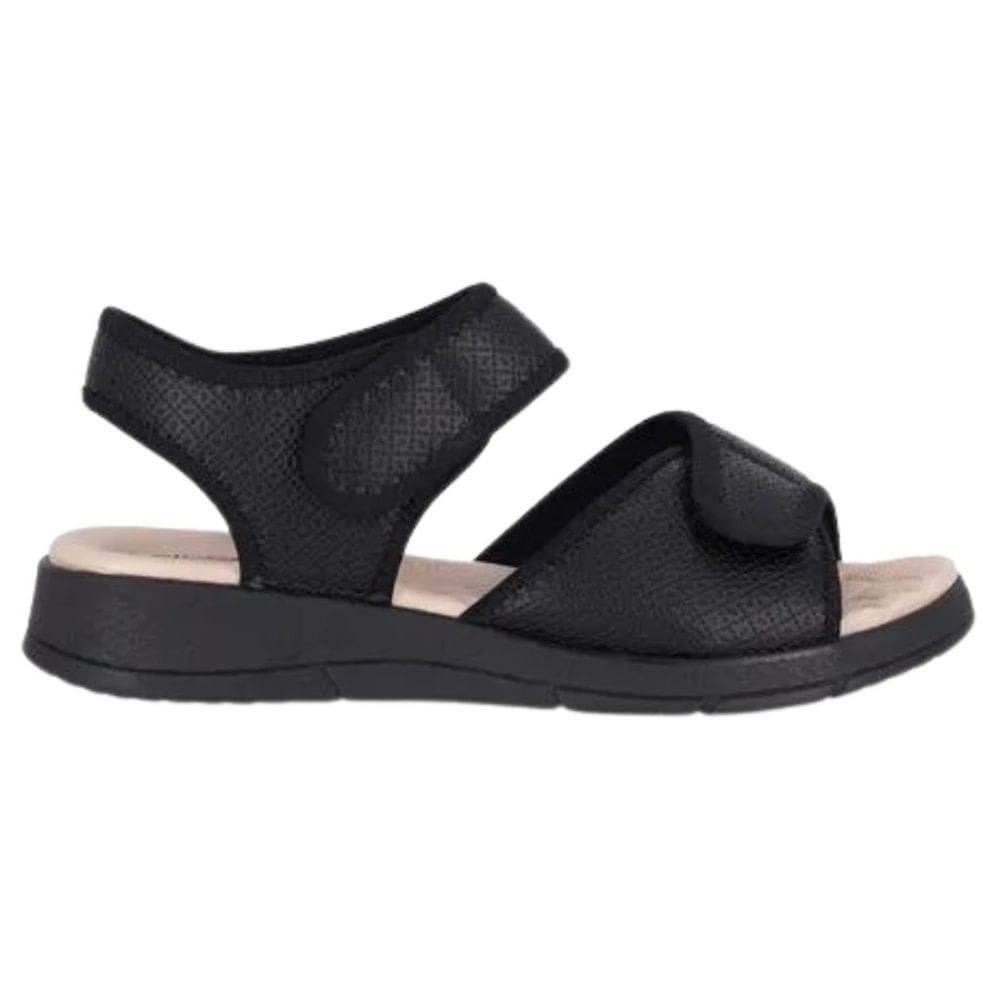 Sandália Papete Piccadilly 571003 Feminino Preto casual