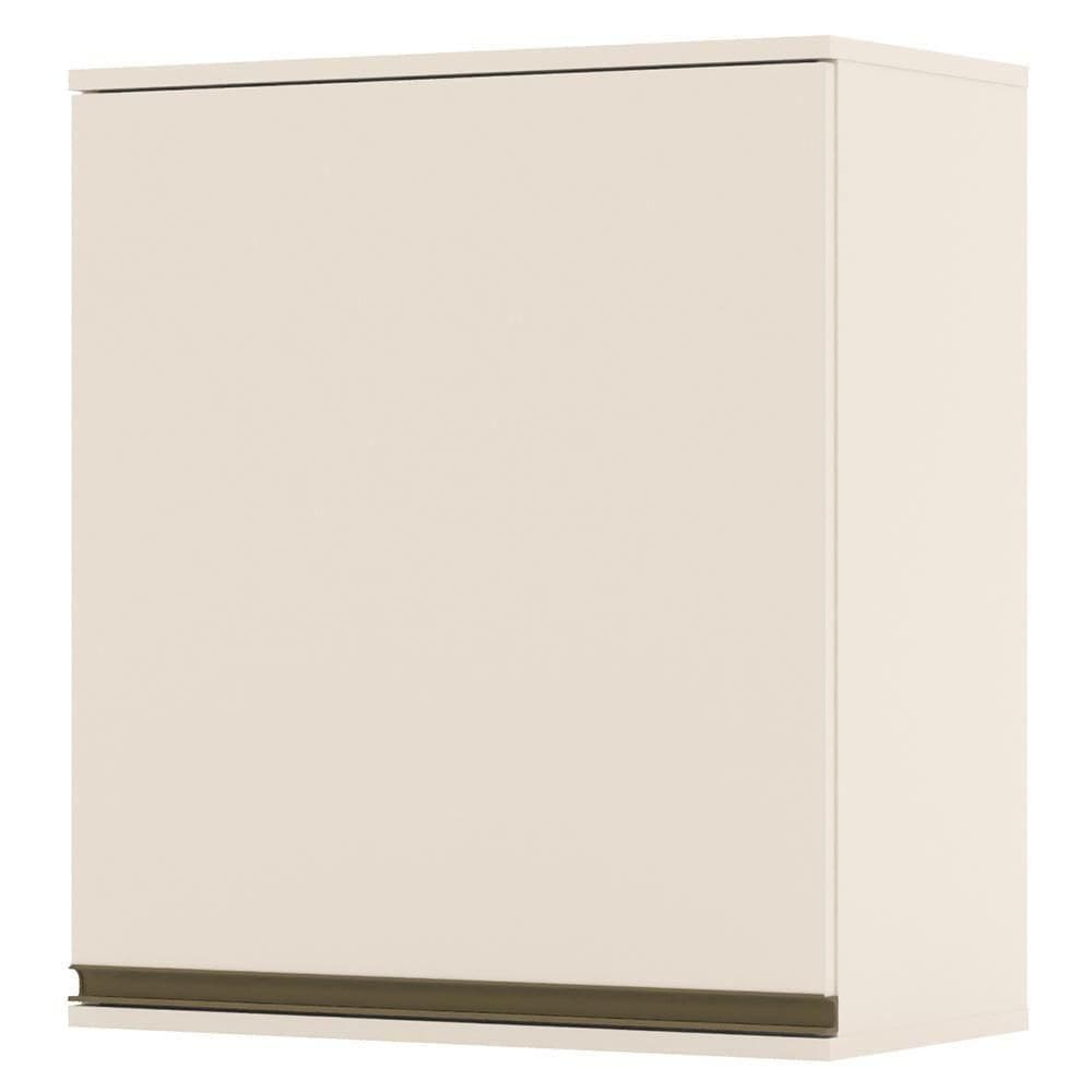 Armário Aéreo 1 Porta 60cm Connect Off White - Móveis Henn Off White