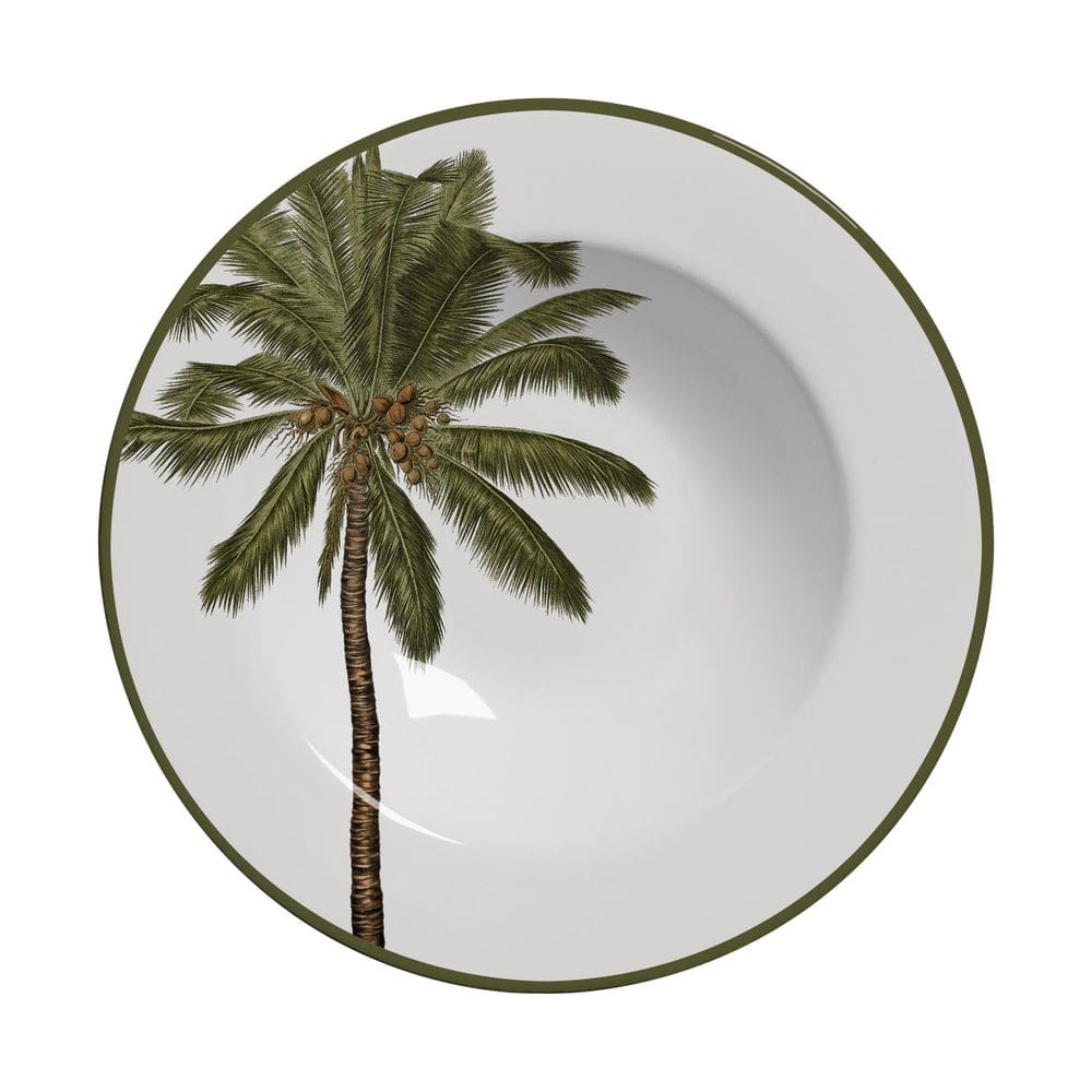 Conjunto Com 6 Pratos Fundo Malibu Plus