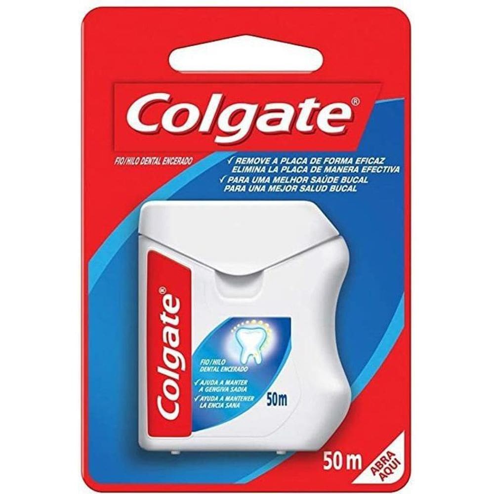 Kit Com 03 - Fio Dental Colgate Encerado - 50M Cada