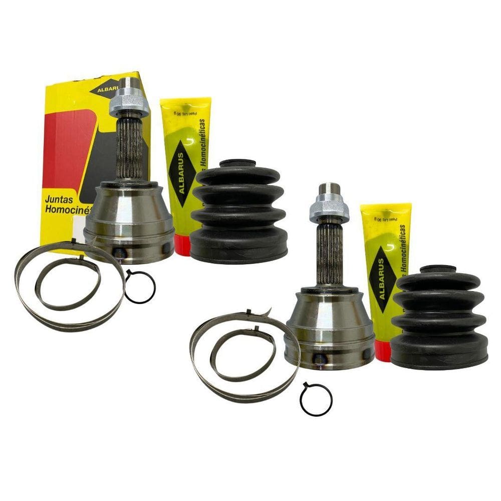 Par Junta Ponteira Homocinética Para Fiat Fiorino 03 A 09