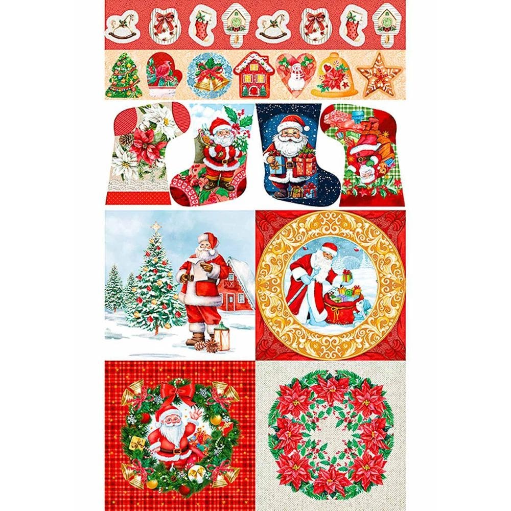 Tecido Tricoline Patchwork 100% Algodão - 1 Metro - Estampas