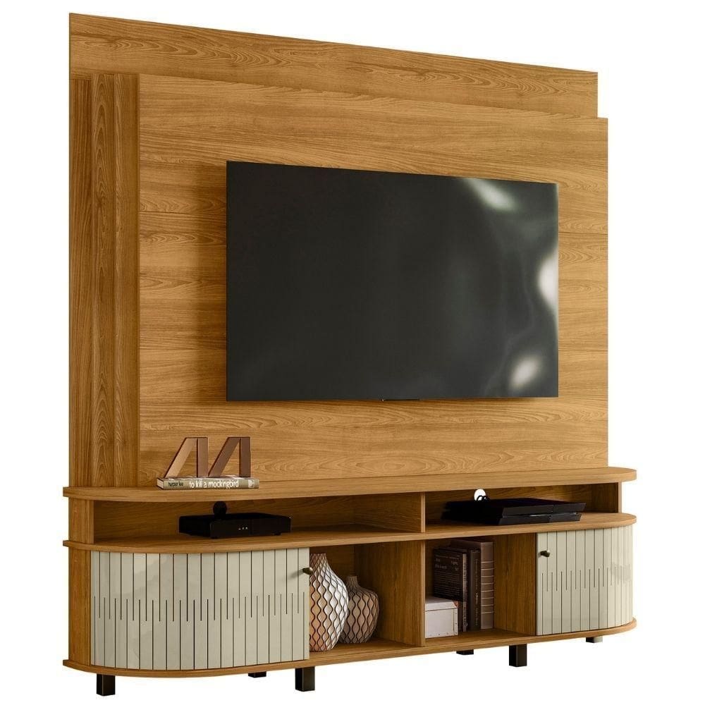 Estante Home Para 65 Polegadas Daytona Cumaru Opala Madetec