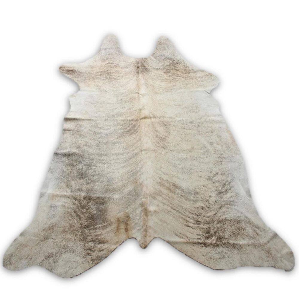 Tapete Natural Pele Inteira Do Boi Araça Claro M