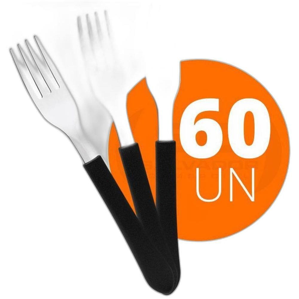 60 Garfos De Mesa Leme Lâmina Aço Inox Gpbag - Tramontina